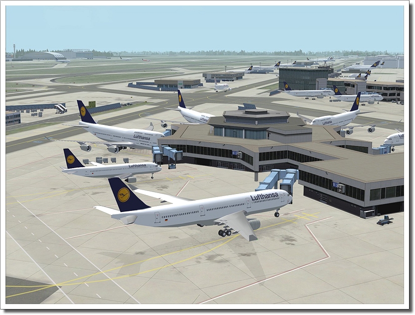 Fs2004 - Aerosoft - Mega Airport Frankfurt