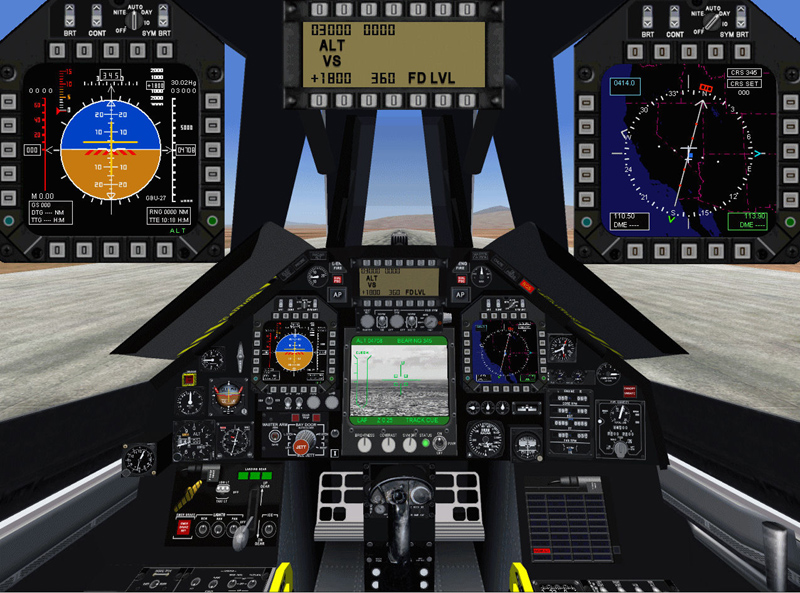 f 117 cockpit. simMarket: CLS - F-117A