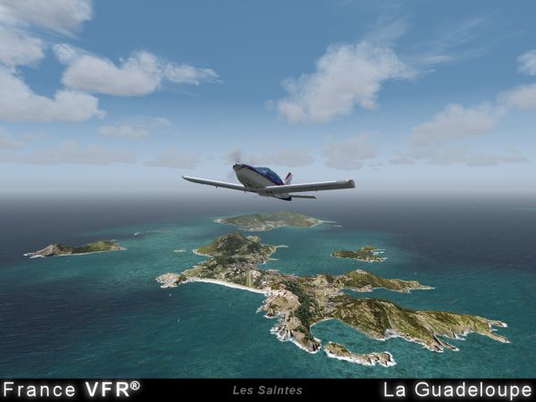 guadeloupe. FRANCE VFR - LA GUADELOUPE