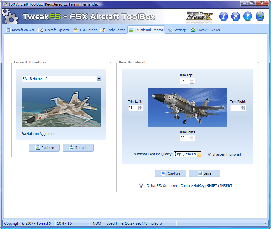 FSX Aircraft ToolBox