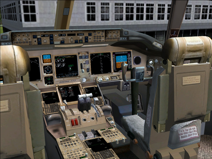 The 777 features a 'Wilco Fleet' level of developement. 